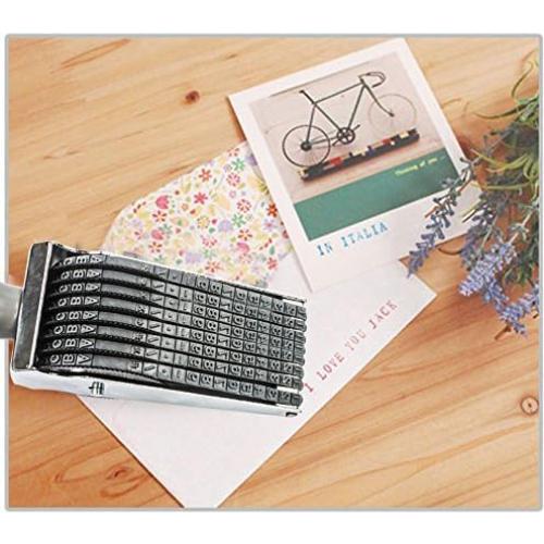 Sello Rodante Personalizado BUTEFO 8 Dígitos y Letras