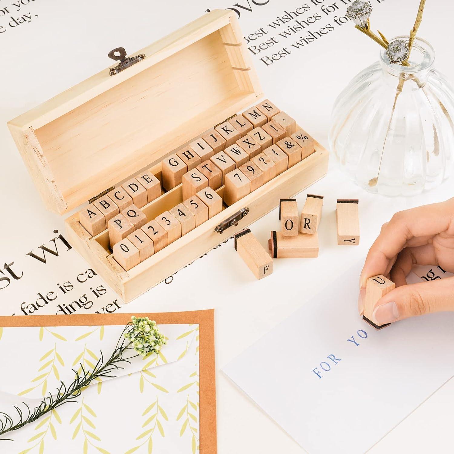 Set de 42 Sellos de Goma Toptime para Manualidades