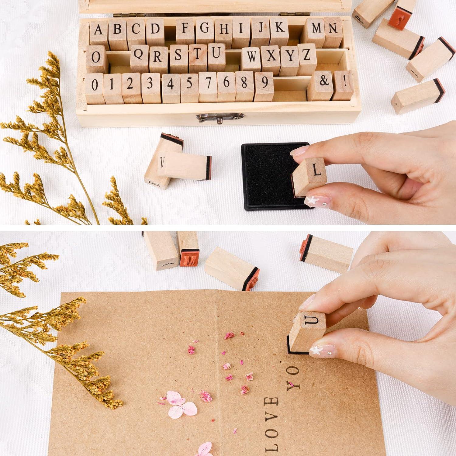 Set de 42 Sellos de Goma Toptime para Manualidades