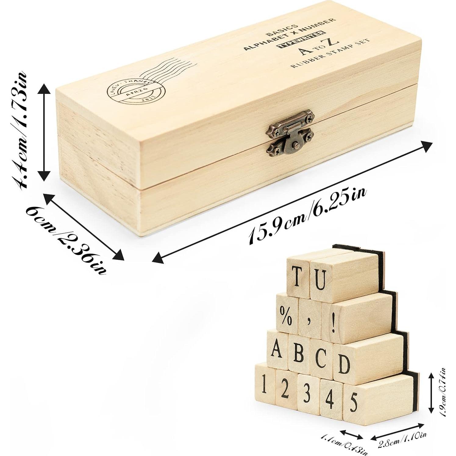 Set de 42 Sellos de Goma Toptime para Manualidades