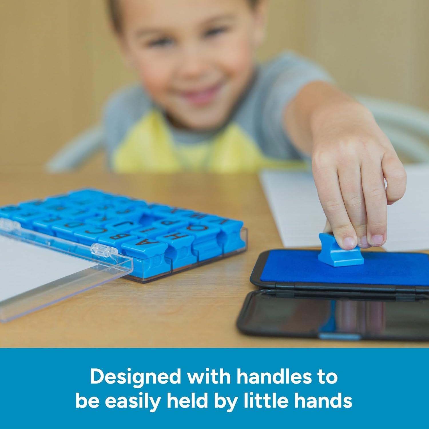 Sellos de Goma Mayúsculas Educational Insights - Set 26 Letras