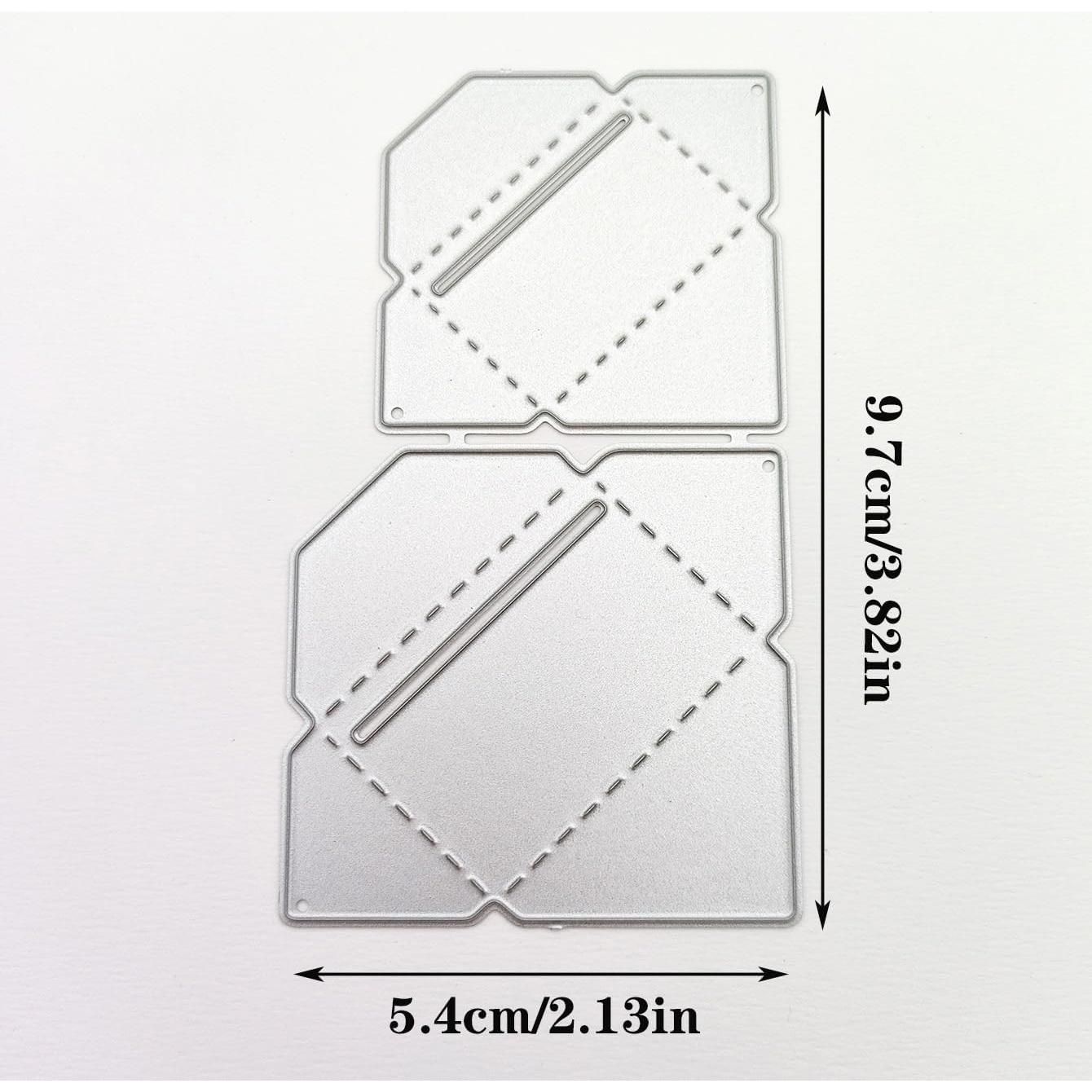 Troqueles de metal en forma de flor Kashoer - 5 piezas