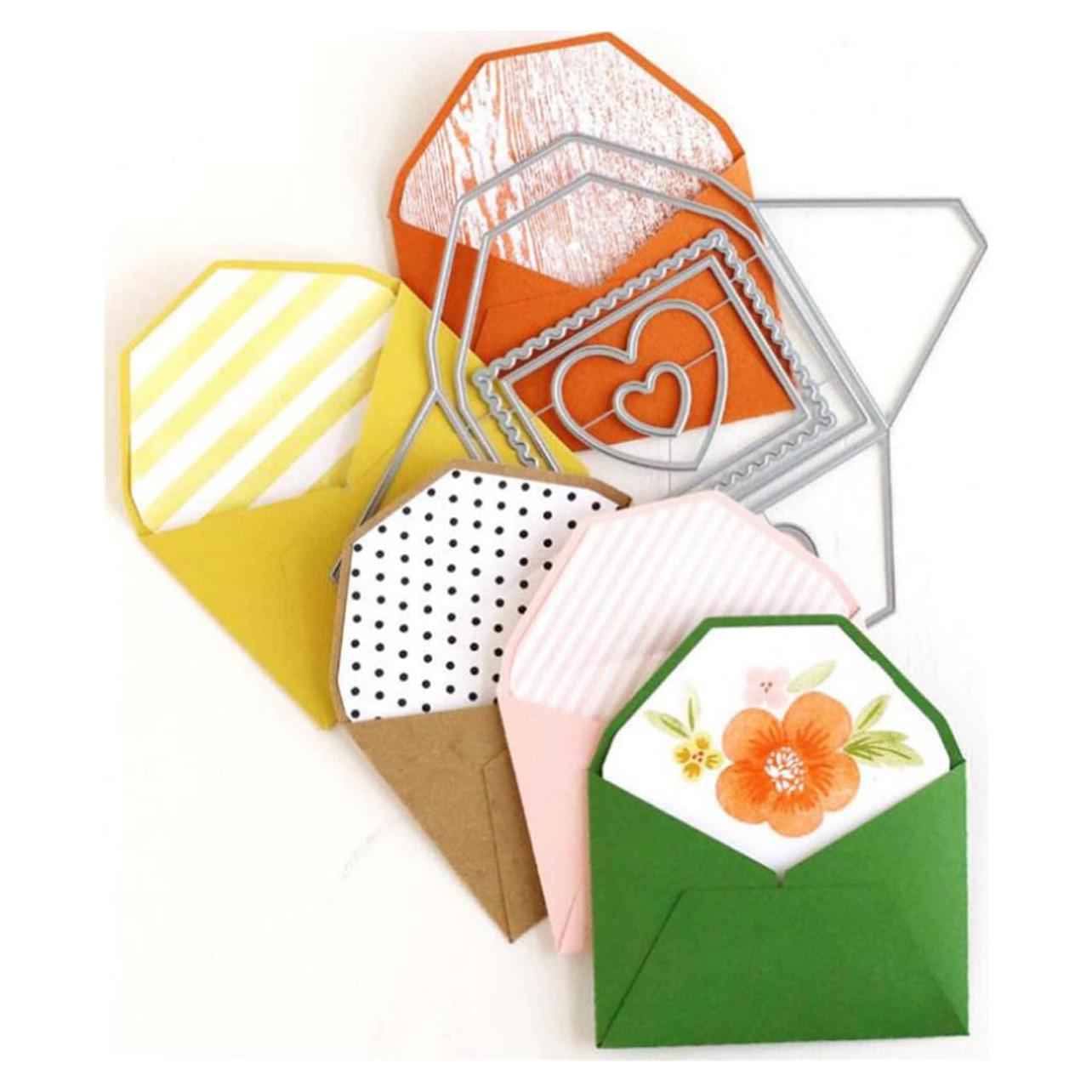 Plantillas de Corte Mvchifay Metal para Scrapbooking 14.3x11.3cm