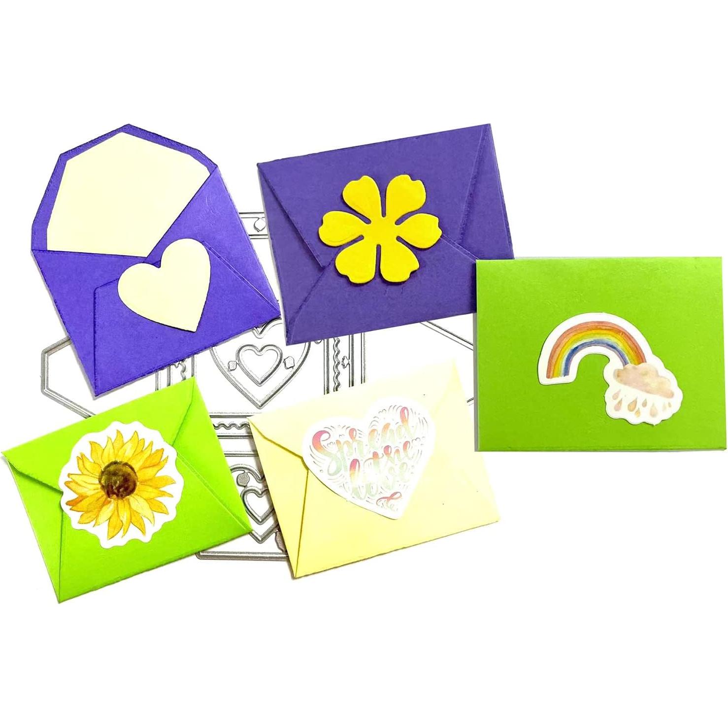 Plantillas de Corte Mvchifay Metal para Scrapbooking 14.3x11.3cm