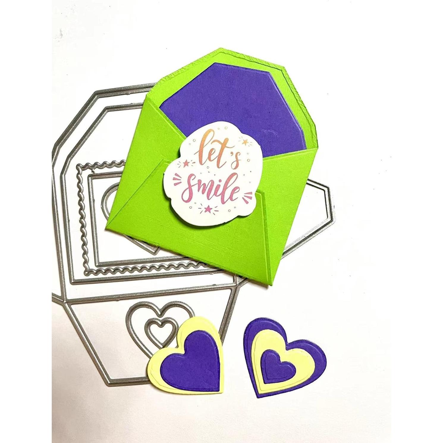 Plantillas de Corte Mvchifay Metal para Scrapbooking 14.3x11.3cm