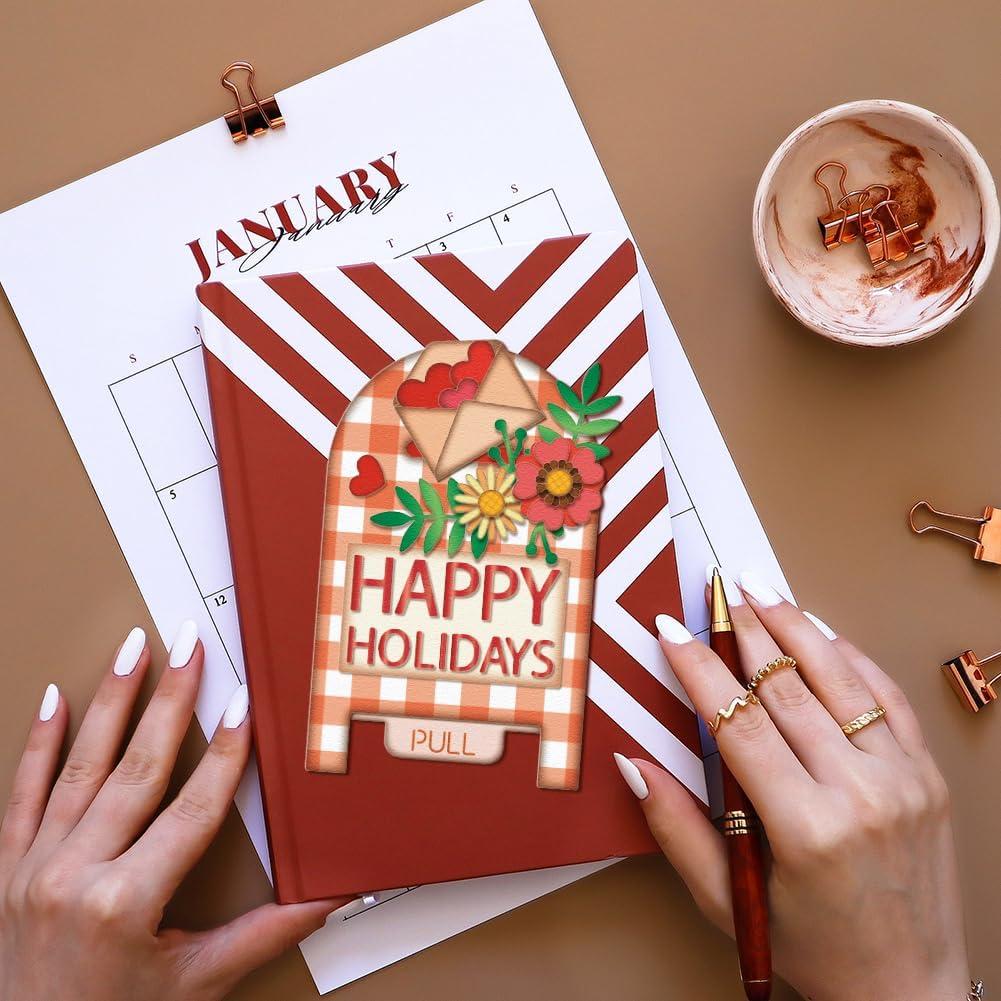 Troqueles de Corte GLOBLELAND para Tarjeta de Buzón - 2 Piezas