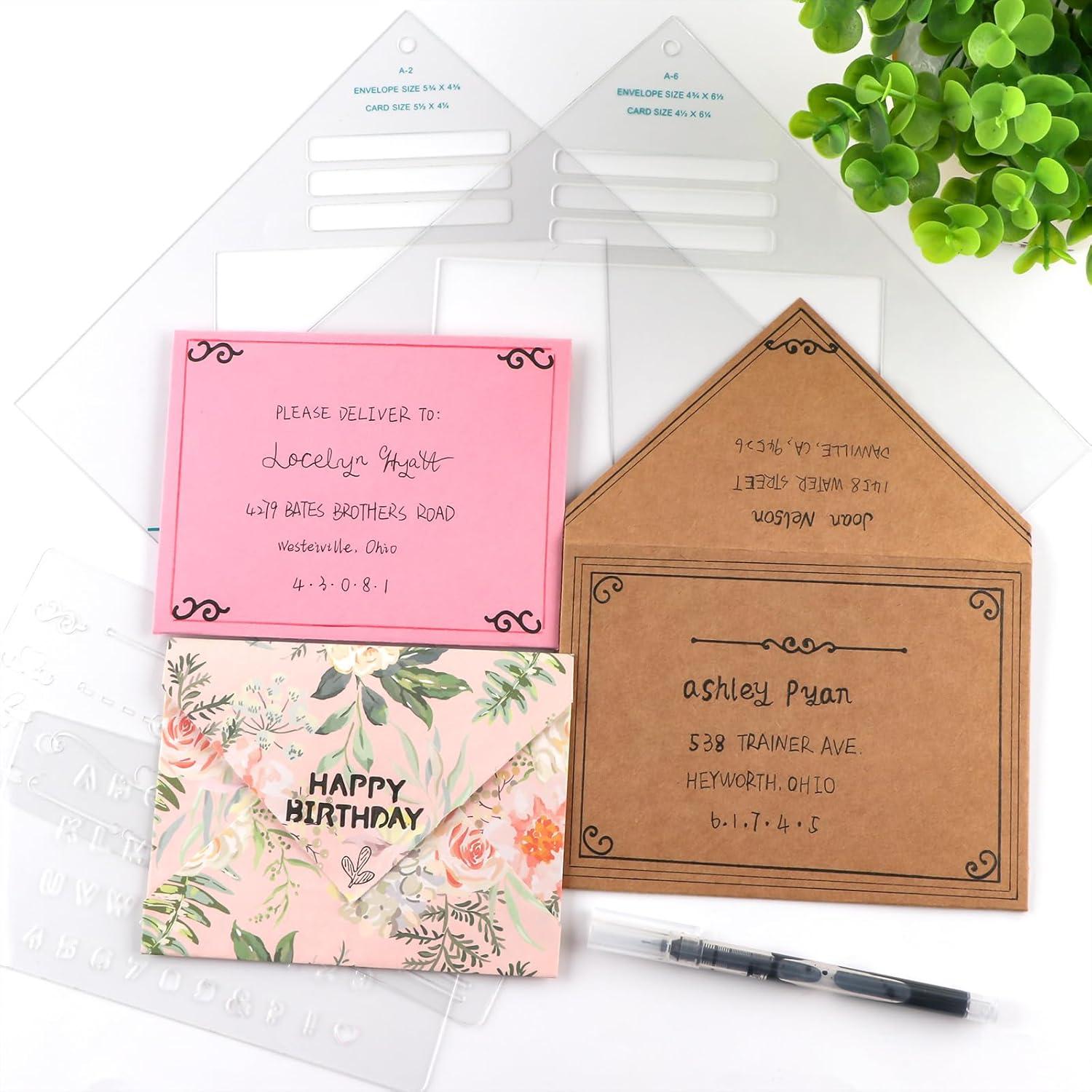 Juego de Plantillas para Hacer Sobres CYFUN 17 Piezas