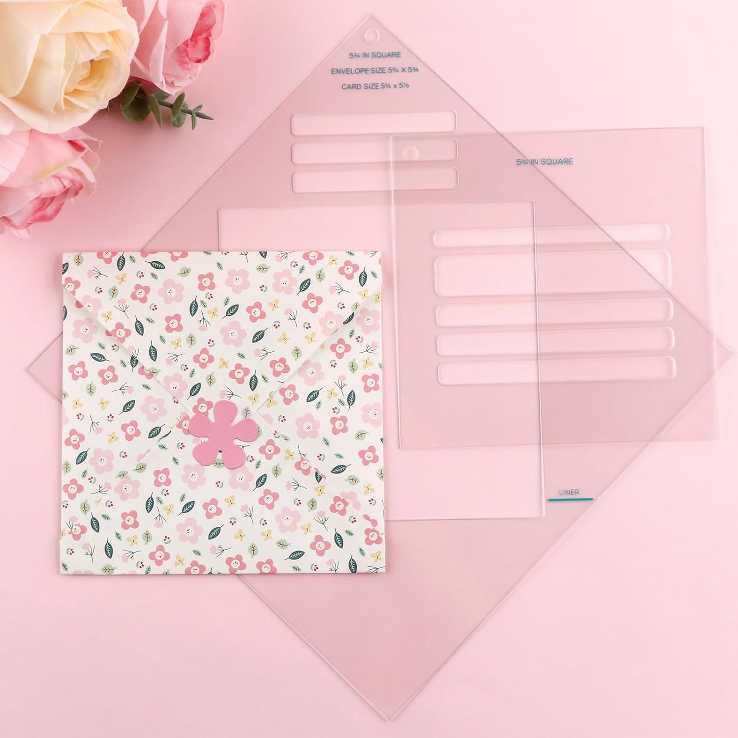 Juego de Plantillas para Hacer Sobres CYFUN 17 Piezas