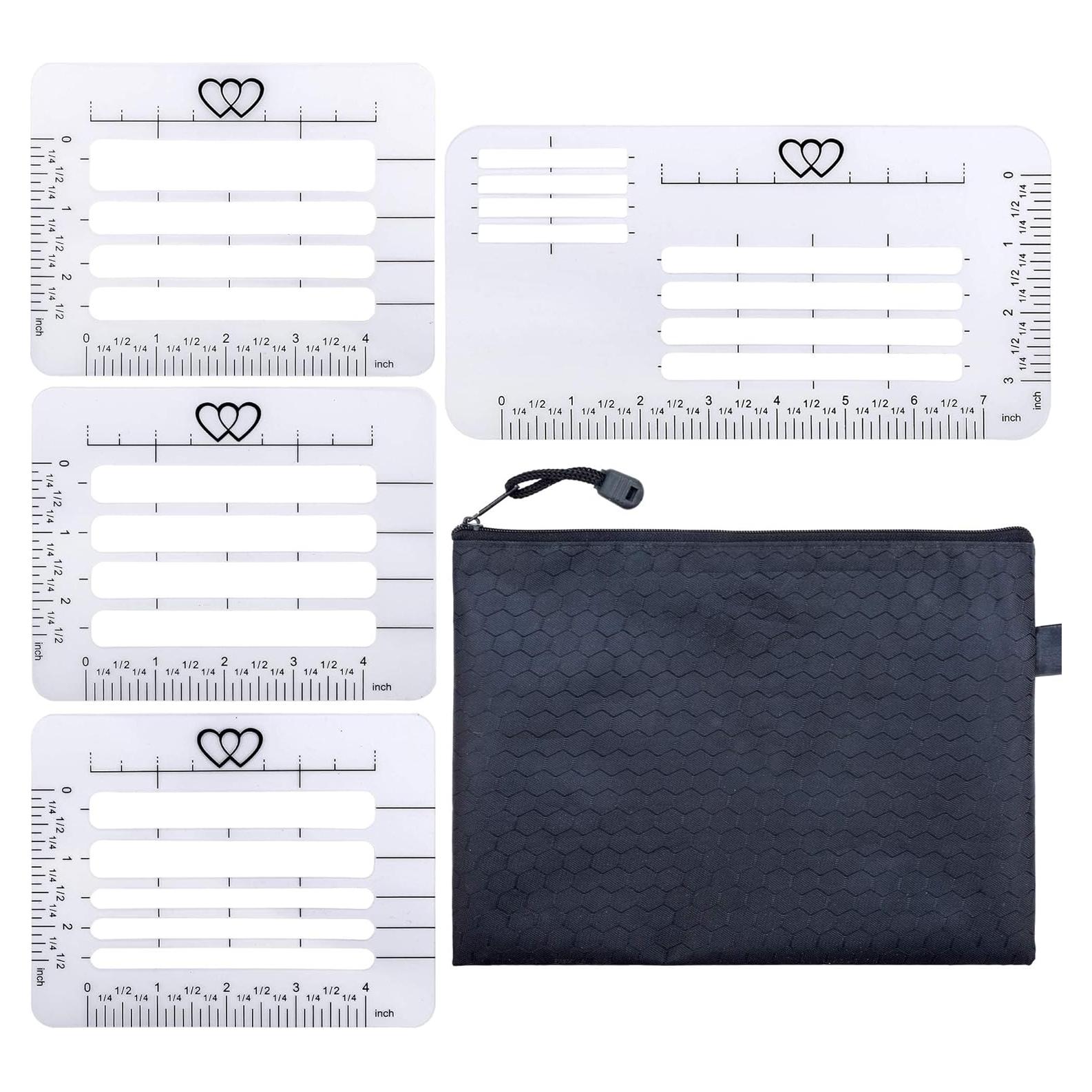 Plantillas de Caligrafía JANYUN - 4 Estilos para Sobres