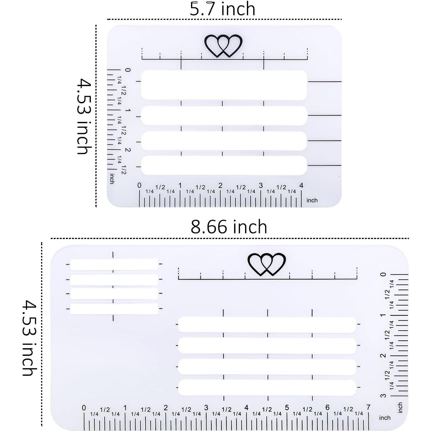 Plantillas de Caligrafía JANYUN - 4 Estilos para Sobres