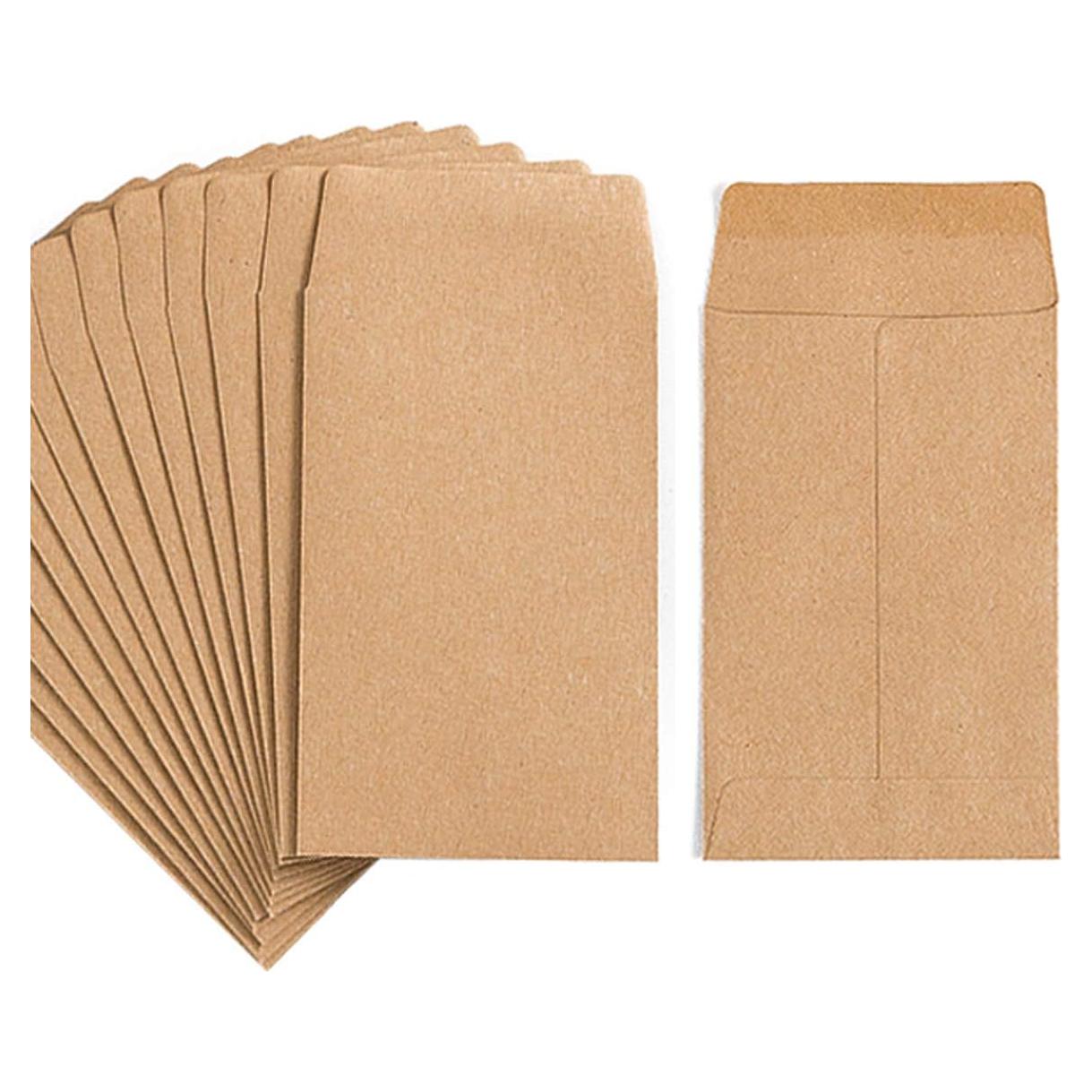 Paquete de 100 sobres autoadhesivos Homtable para almacenamiento