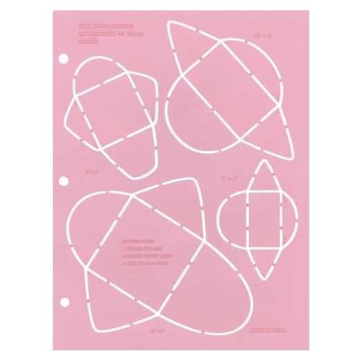 Plantilla de Adiciones Mini C-THRU MPA-935 para Scrapbook