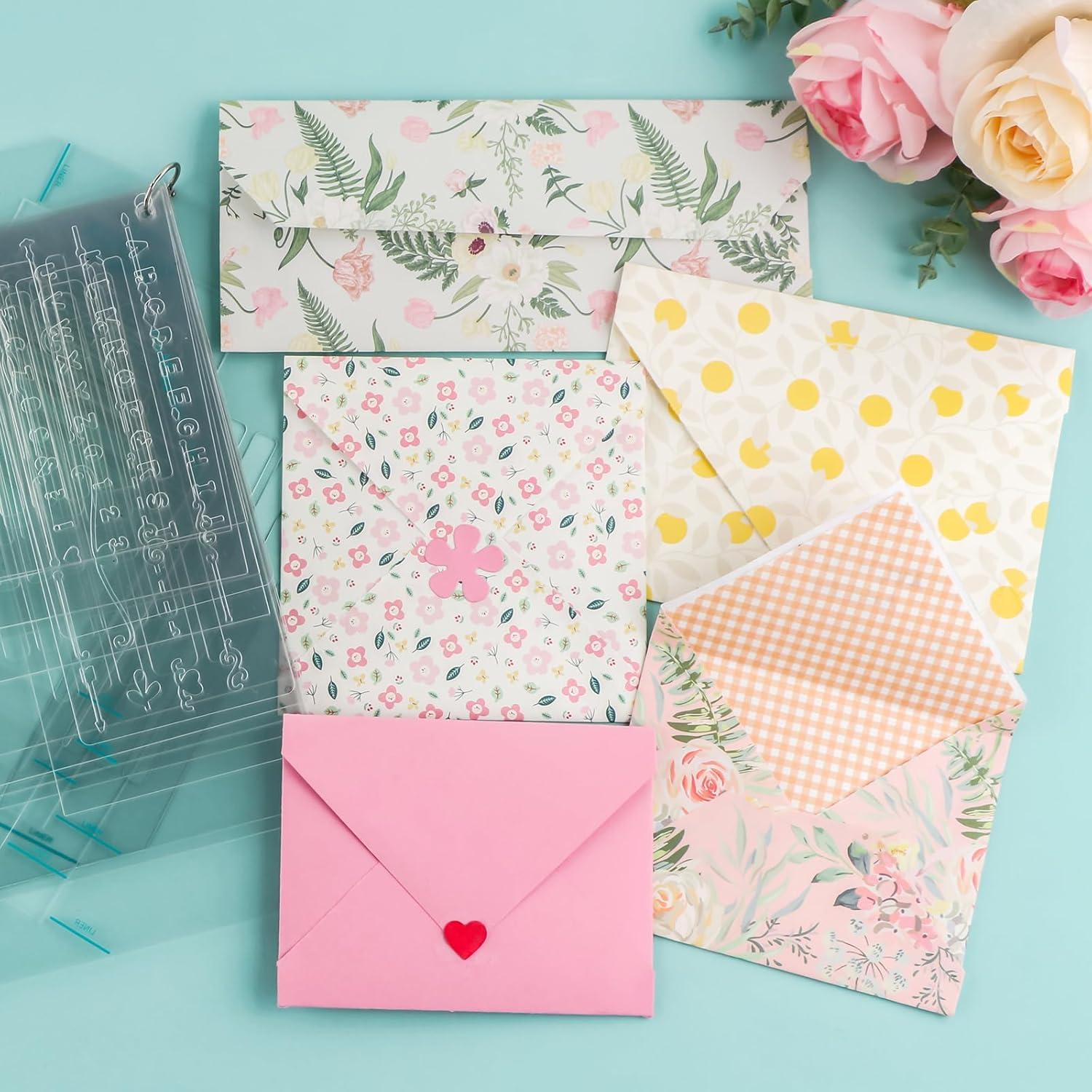 Conjunto de Guías para Hacer Sobres BAOFALI 17 Piezas