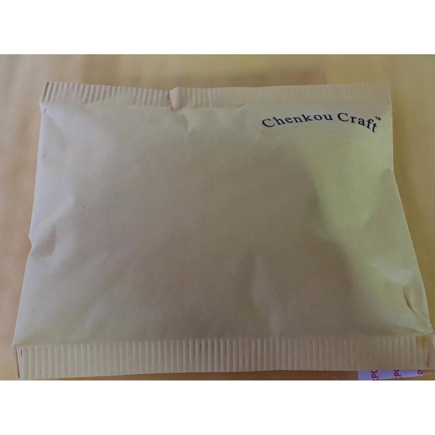 Botones de Madera Flor Chenkou Craft 20mm Marrón 50pcs