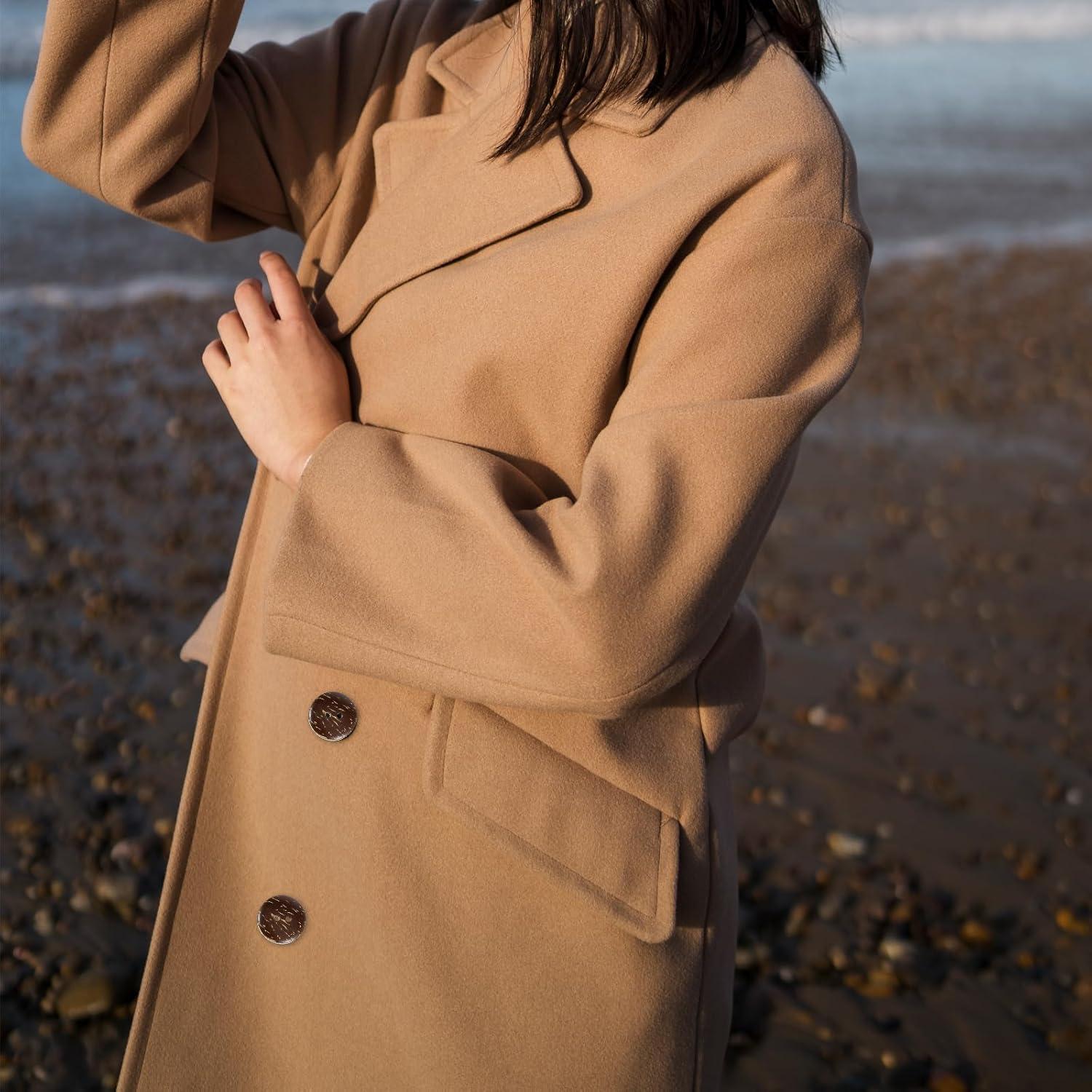 100 Botones de Madera Prasacco 2cm para Manualidades