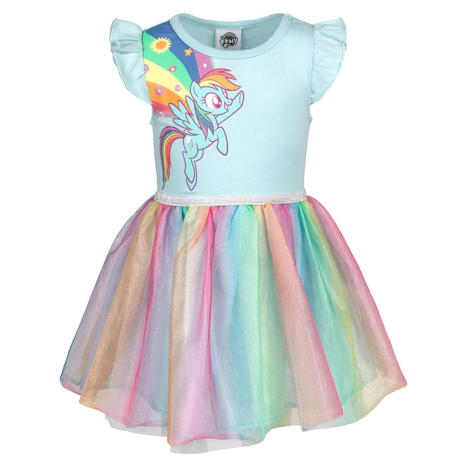 Vestido Mi Pequeño Pony Pinkie Pie y Rainbow Dash 4T