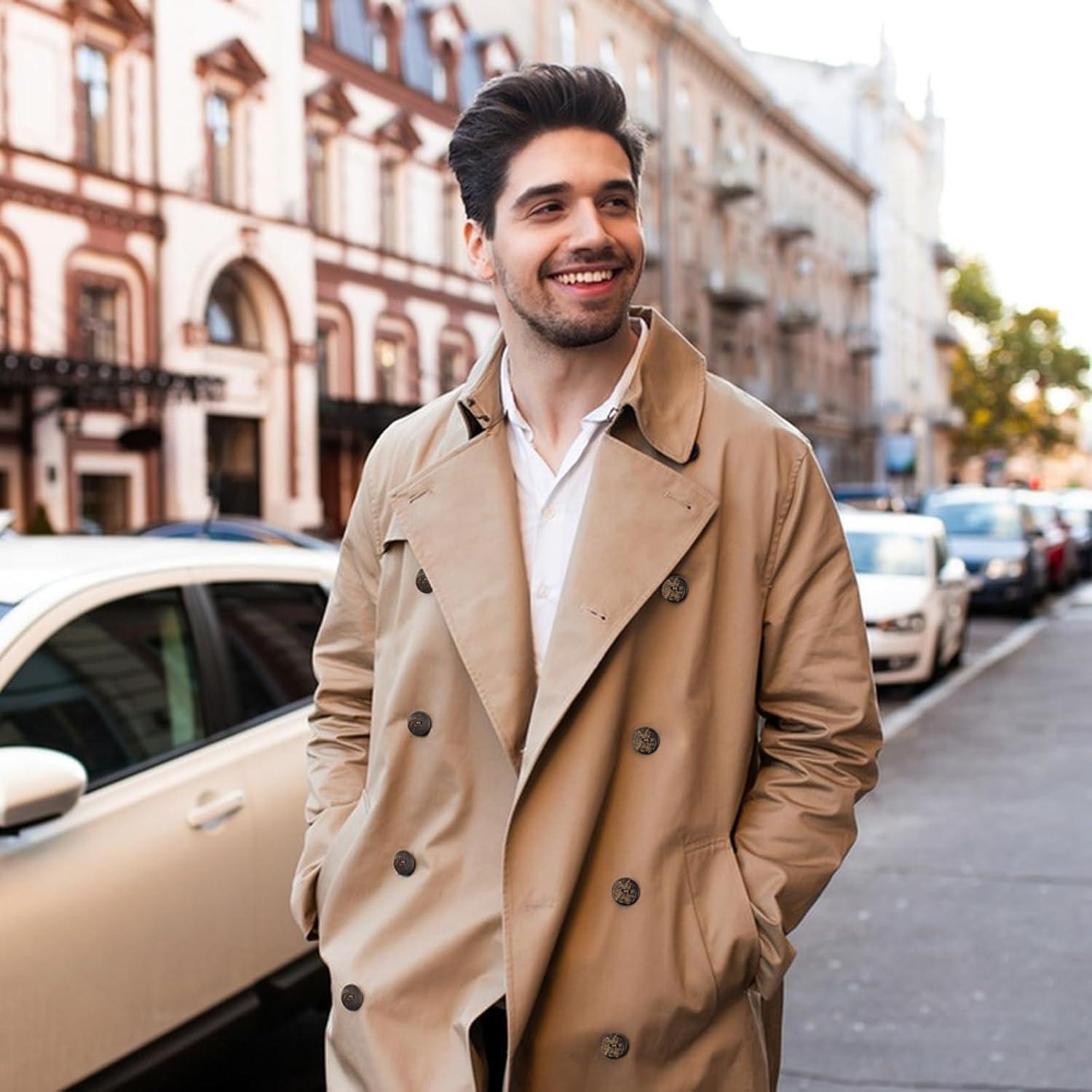 230 Botones de Madera de Coco Natural 12.5mm 2 Agujeros