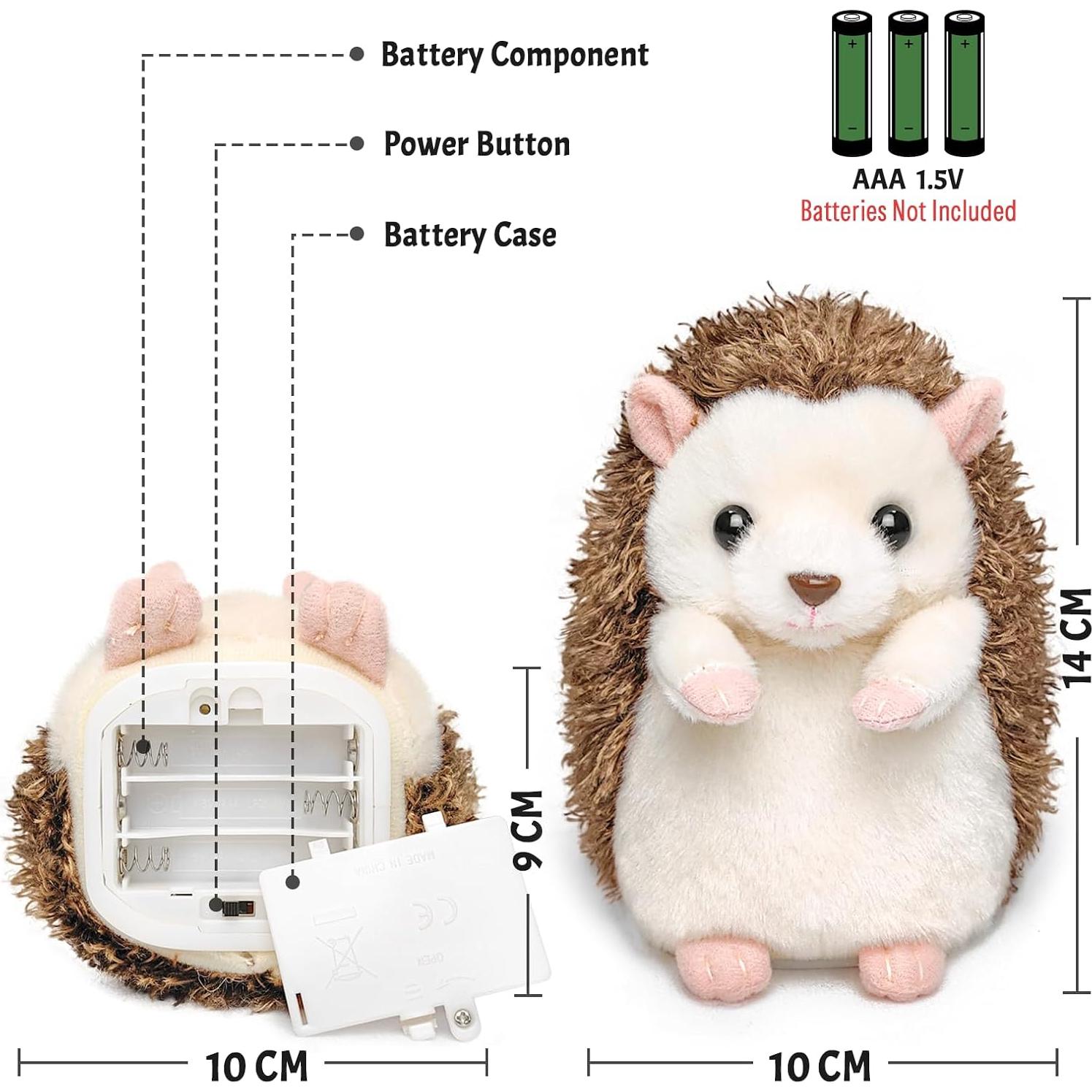 Erizo Hablante YH YUHUNG Repite Voz 12.95 cm Juguete Niños