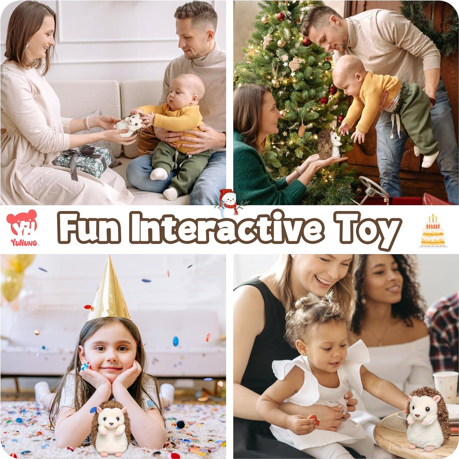 Erizo Hablante YH YUHUNG Repite Voz 12.95 cm Juguete Niños