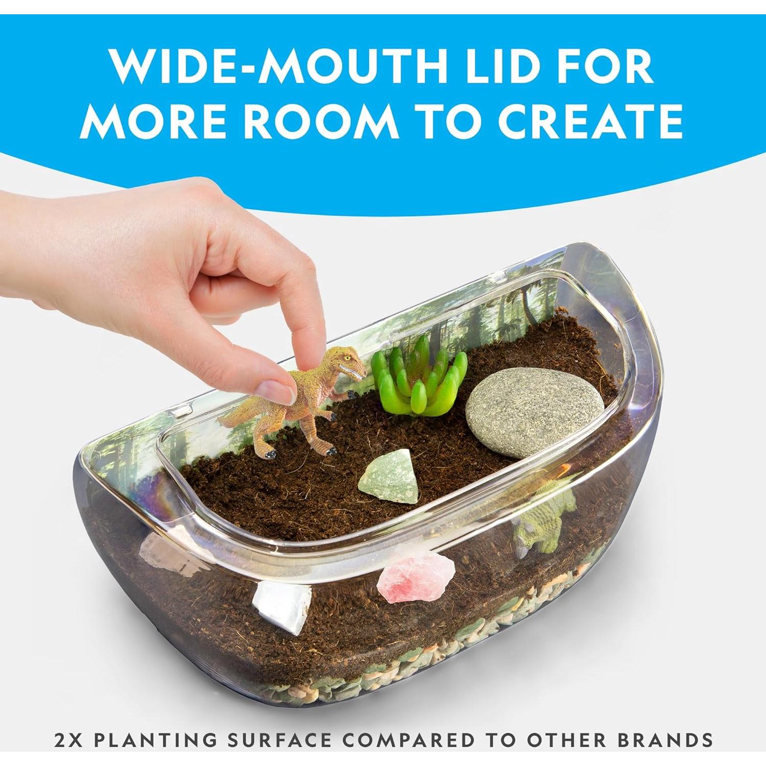 Kit de Terrario Iluminado National Geographic para Niños