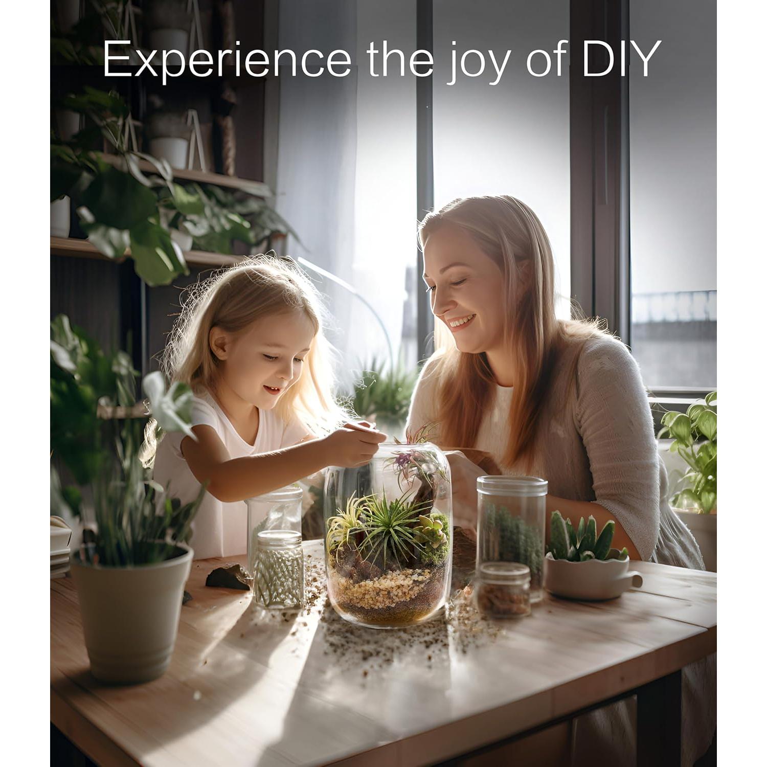 Kit de Terrario LUCKY PLANT con Luz de Crecimiento y Suministros