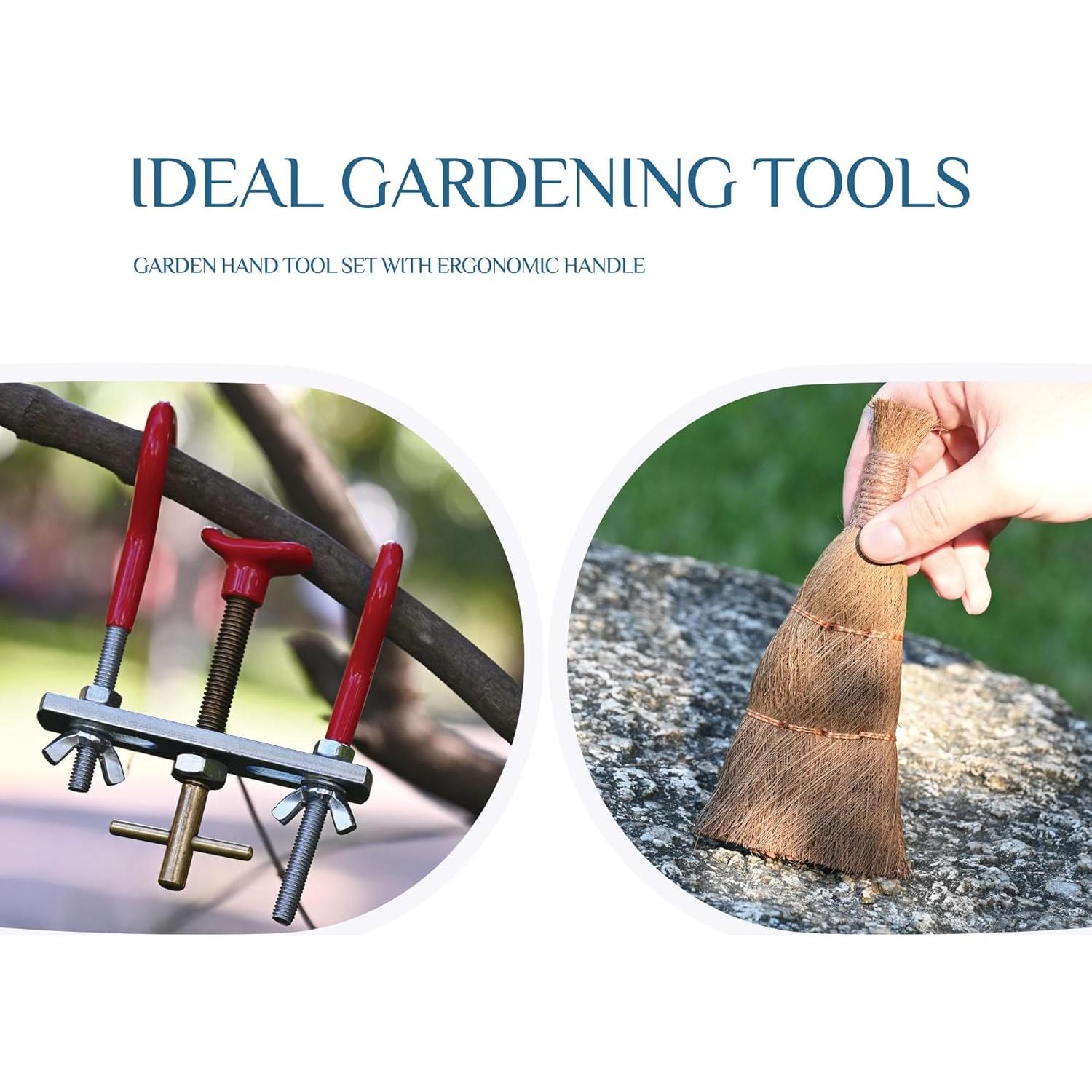 Kit de Bonsai 14 Piezas Mefape - Herramientas Jardinería Acero