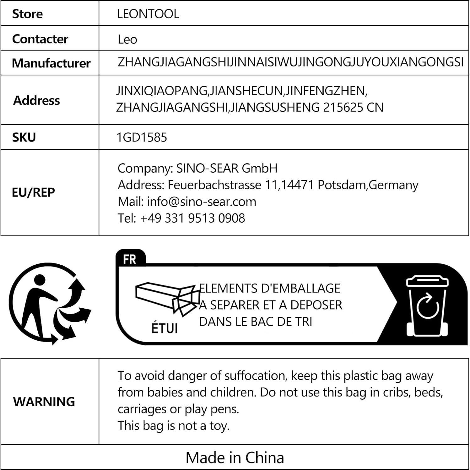 Juego de Herramientas para Bonsai LEONTOOL - Acero Inoxidable