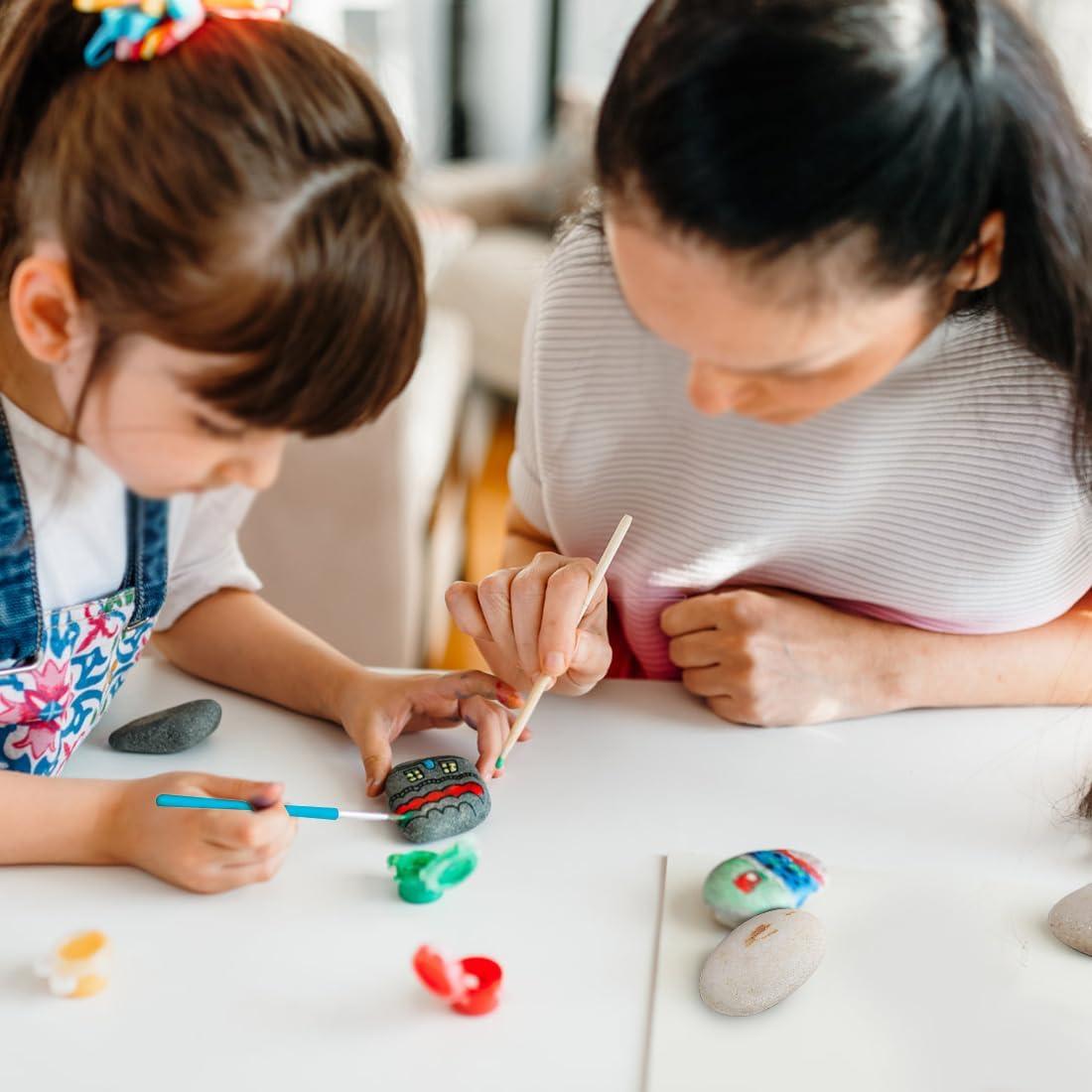 Piedras para Pintar YISZM 10PCS 7.6-10.2 cm Manualidades