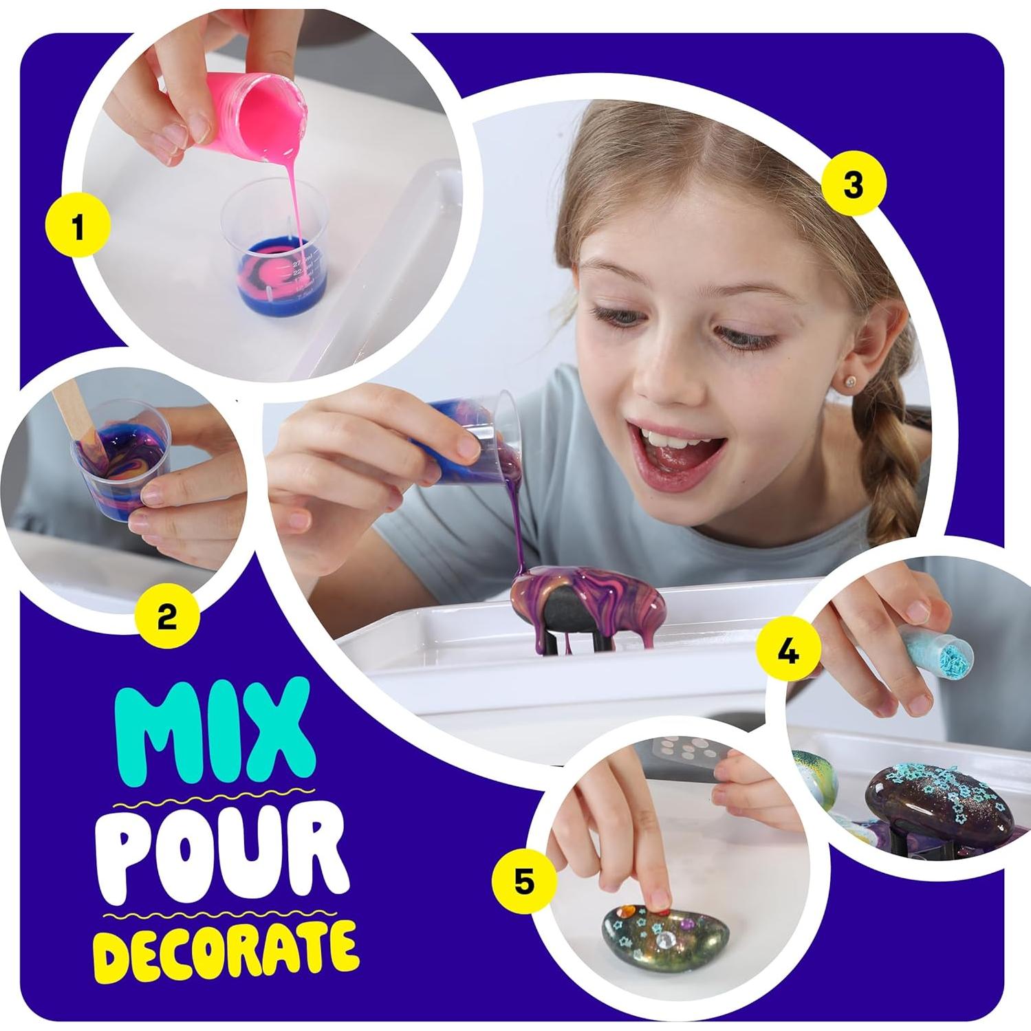 Kit de Pintura de Rocas Dan&Darci - 33 Piezas - Niños 4 a 8 Años