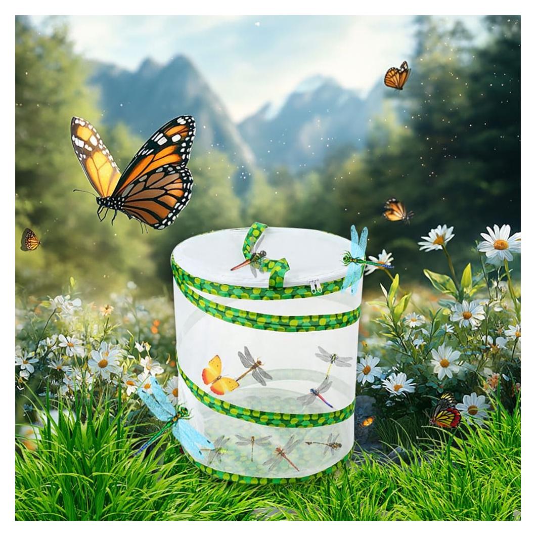 Jaula de Hábitat para Mariposas Petwellhome 19.81 cm x 27.94 cm