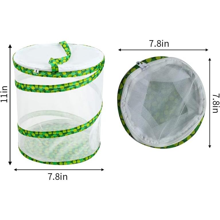 Jaula de Hábitat para Mariposas Petwellhome 19.81 cm x 27.94 cm