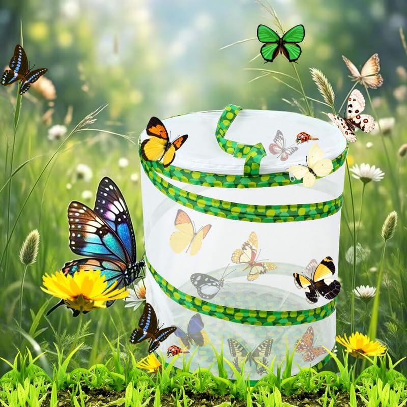 Jaula de Hábitat para Mariposas Petwellhome 19.81 cm x 27.94 cm