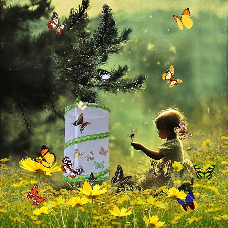 Jaula de Hábitat para Mariposas Petwellhome 19.81 cm x 27.94 cm