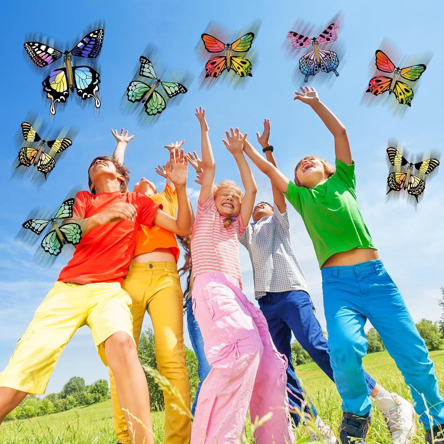 Kit de Manualidades SANYIYIBA 24PCS Mariposas Voladoras DIY