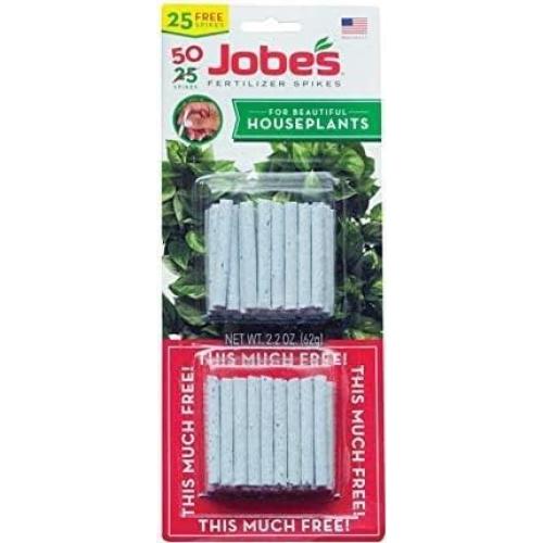 Fertilizante en Espigas Jobe's Organics 13-4-5 para Plantas de Interior