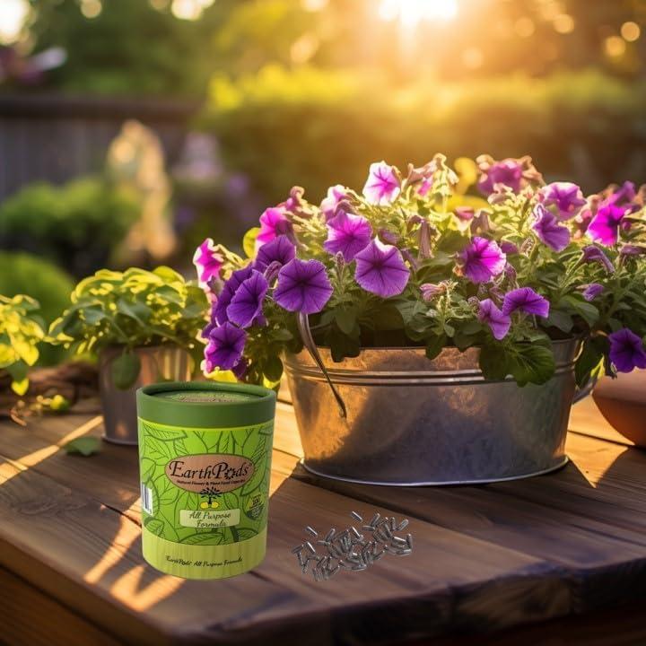 EarthPods Abono Orgánico para Plantas de Interior - 100 Cápsulas