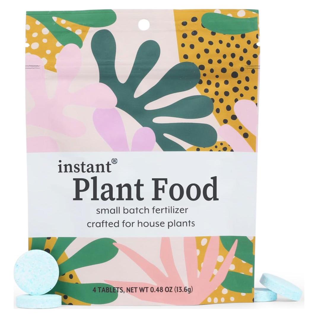 Fertilizante Autodisolvente para Plantas de Interior - 4 Tabletas