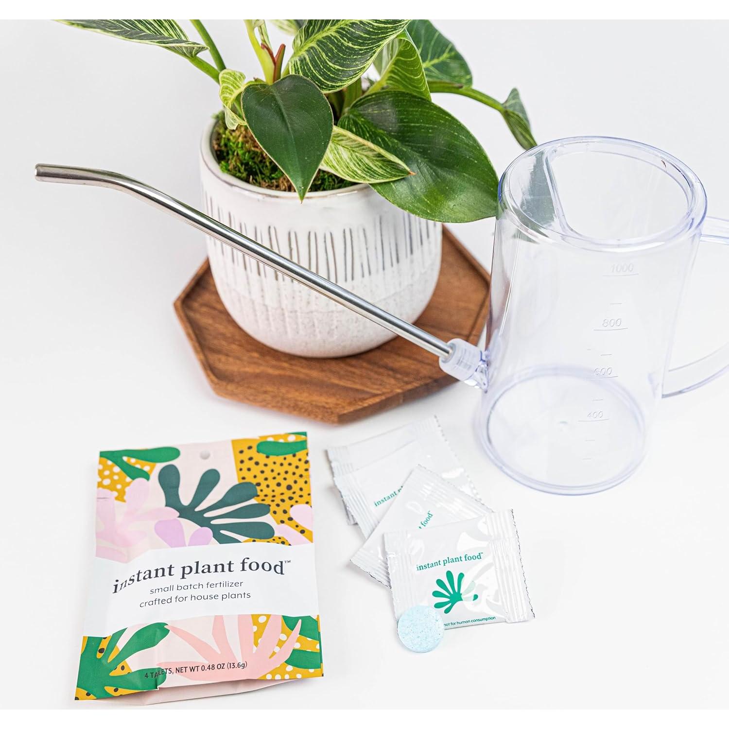 Fertilizante Autodisolvente para Plantas de Interior - 4 Tabletas