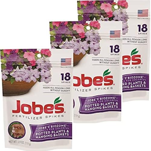 Picos de Fertilizante Jobe para Plantas en Macetas - 54 Picos