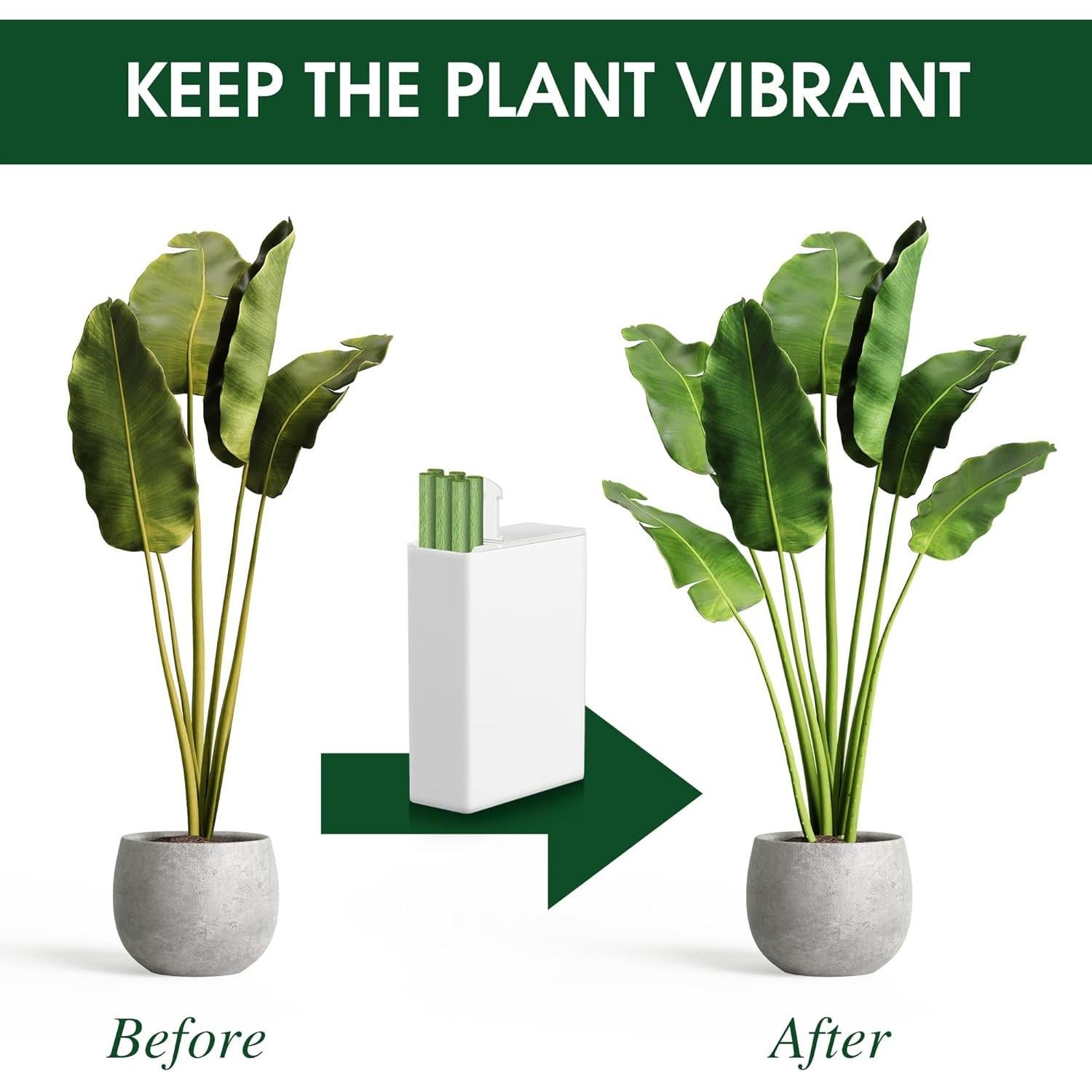 Picos de Fertilizante Enhon para Plantas de Interior - 54 Unidades