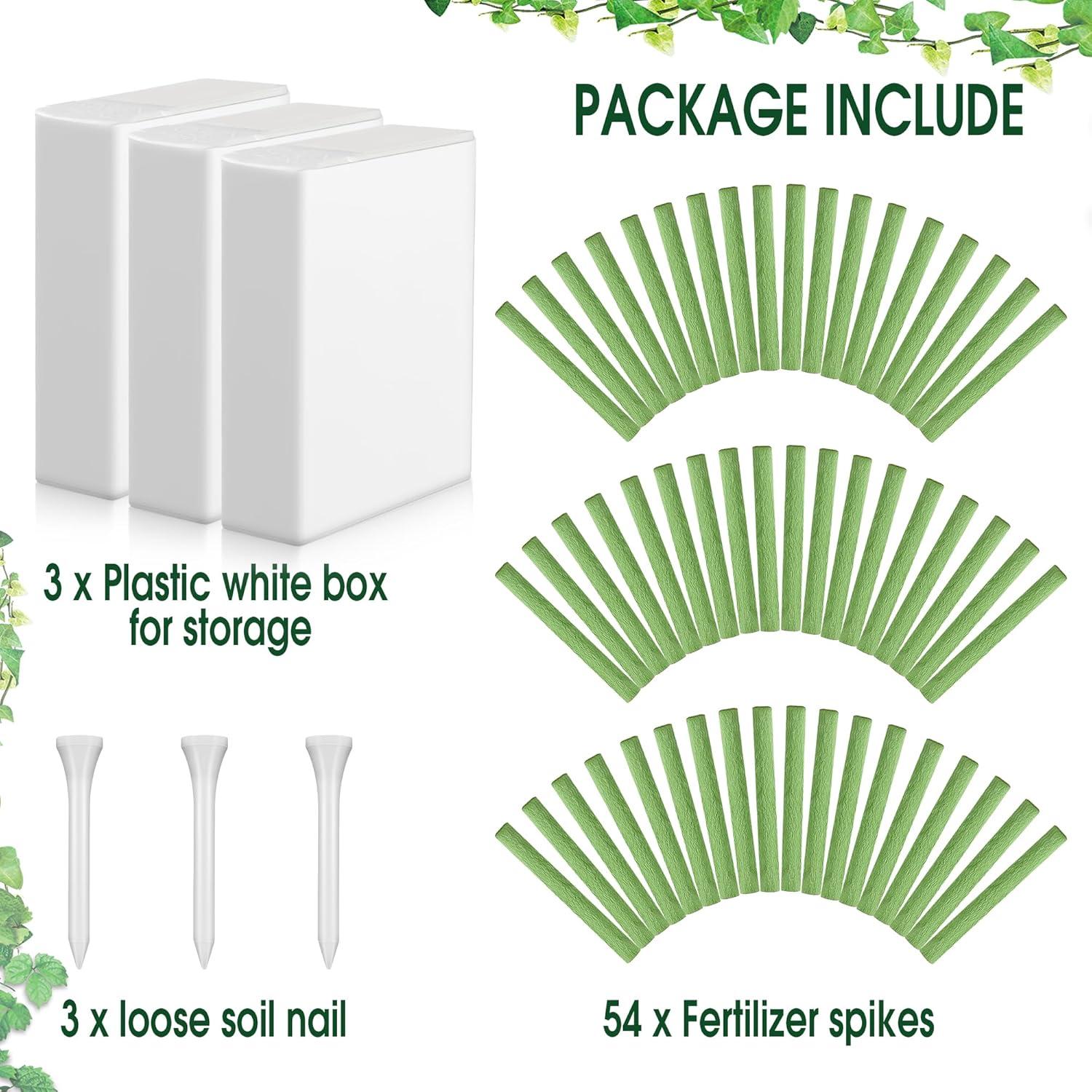 Picos de Fertilizante Enhon para Plantas de Interior - 54 Unidades