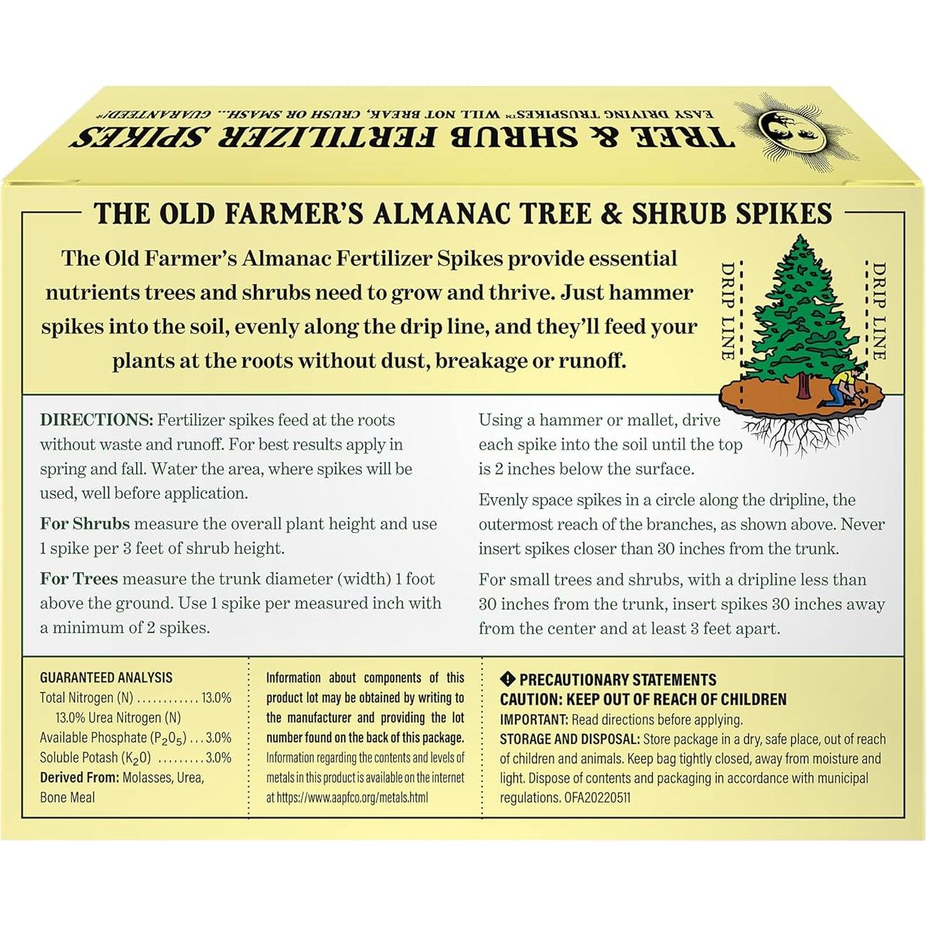 Fertilizante en Picos SimplyGro para Árboles y Arbustos - 24 Picos