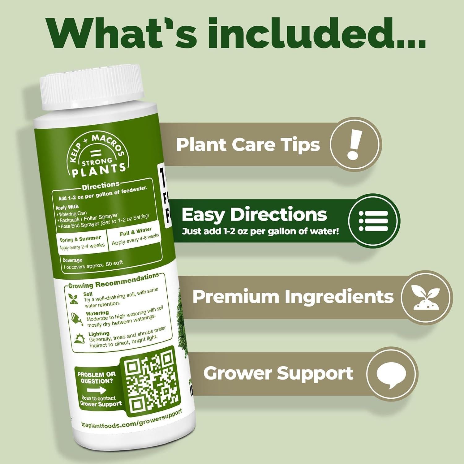 Fertilizante Líquido 10-10-10 TPS Nutrients para Árboles y Arbustos