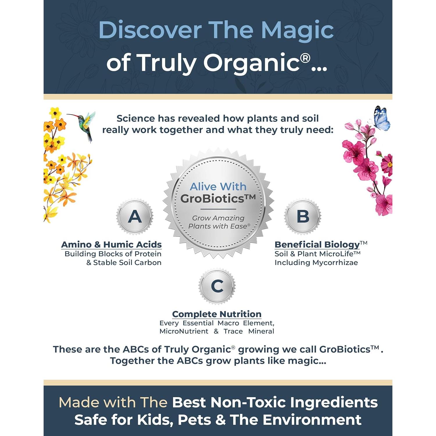 Fertilizante Orgánico Rápido Soluble Magia de Plantas 0.23 kg