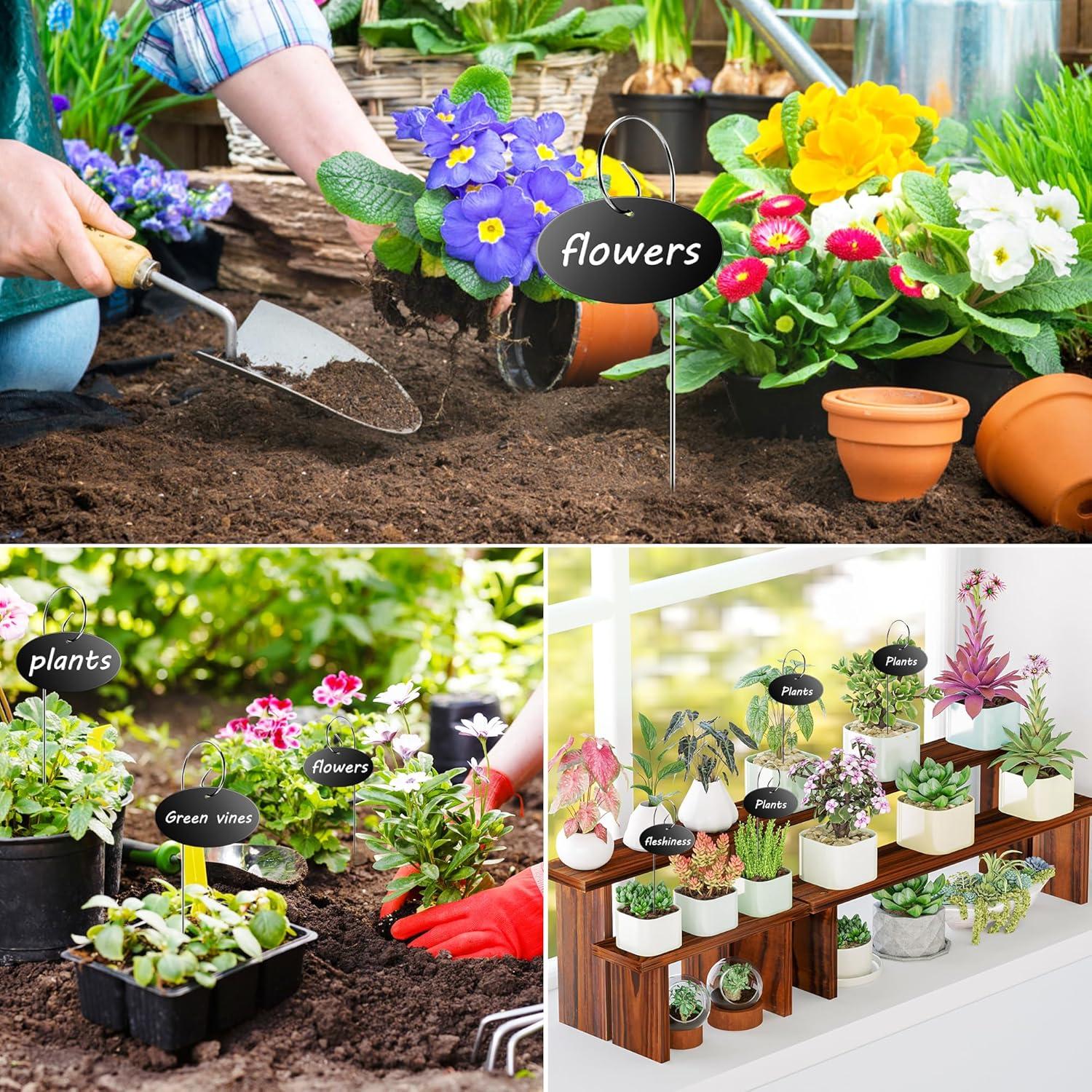 Etiquetas para Plantas Vcekract 25 Pcs con Bolígrafo Resistente