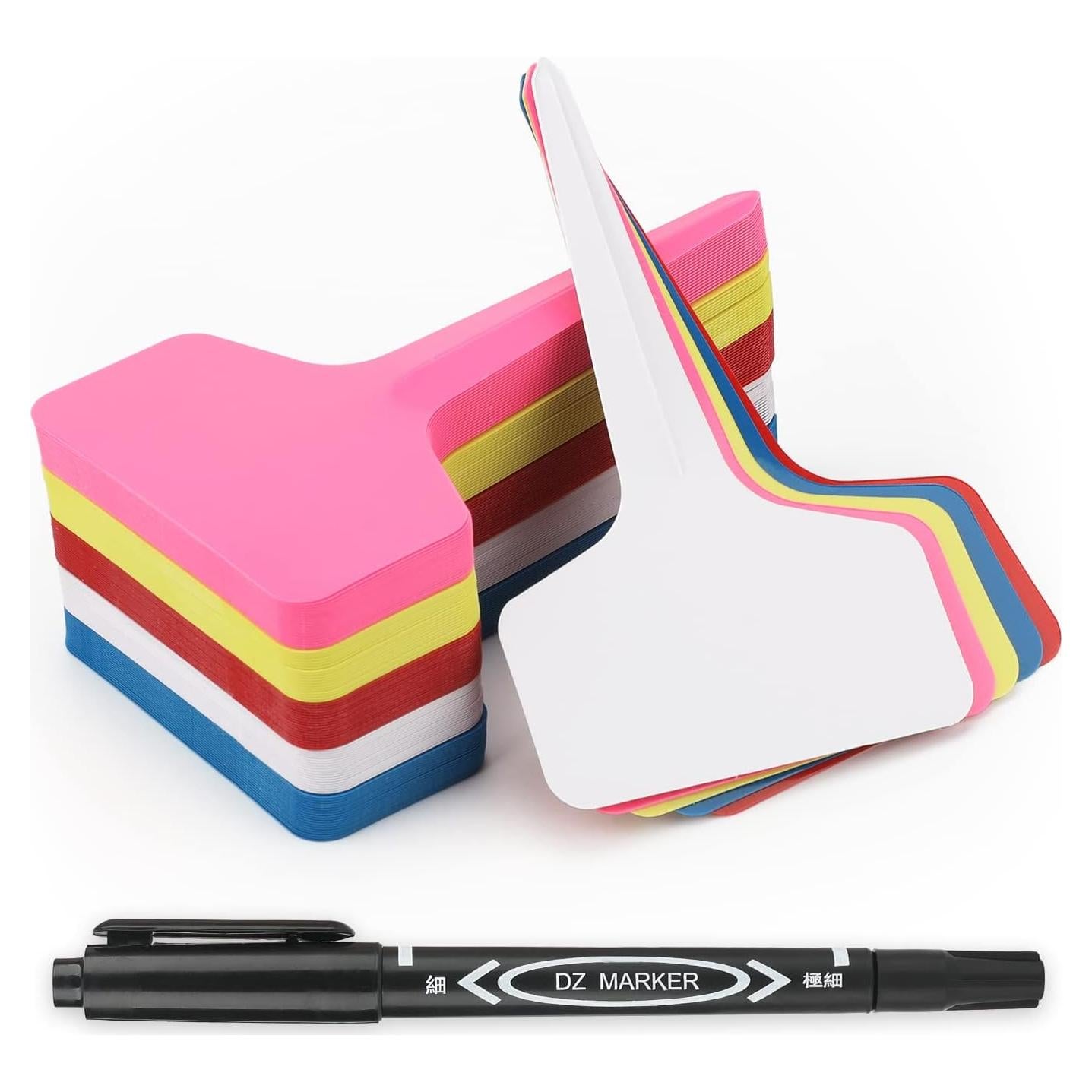 Etiquetas de Jardín KINGLAKE 100 Pcs con Bolígrafo Permanente