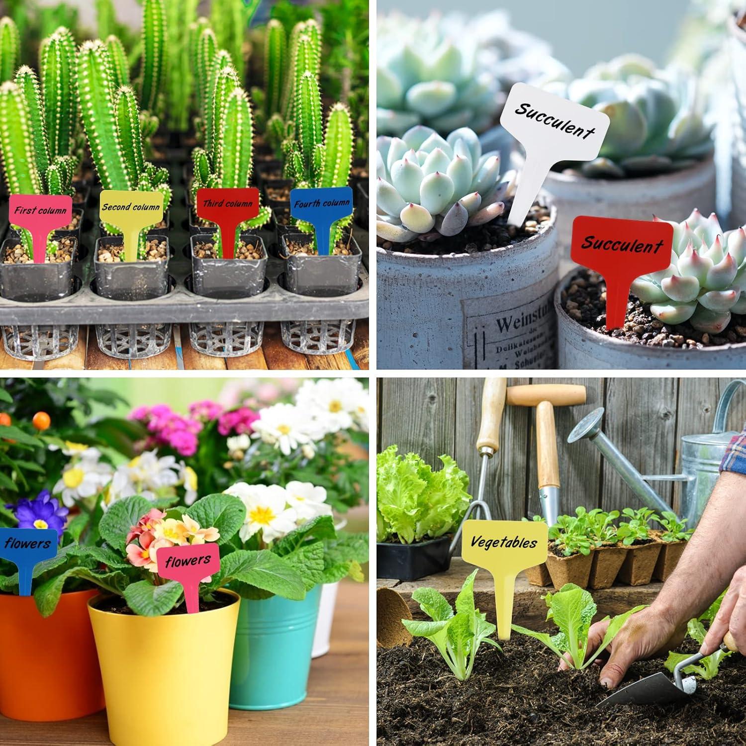 Etiquetas de Jardín KINGLAKE 100 Pcs con Bolígrafo Permanente