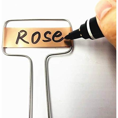 Paquete de 30 Etiquetas de Jardín Ugold de Cobre 25.4x6.6 cm