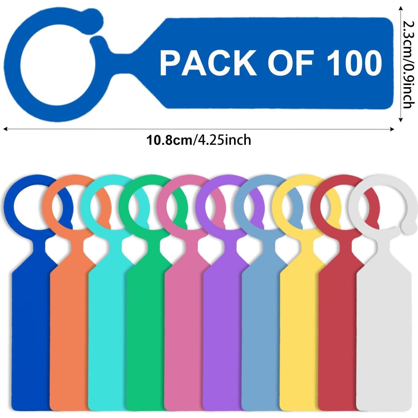 Etiquetas de Jardín Yuanling 100 Pcs Plástico Impermeable