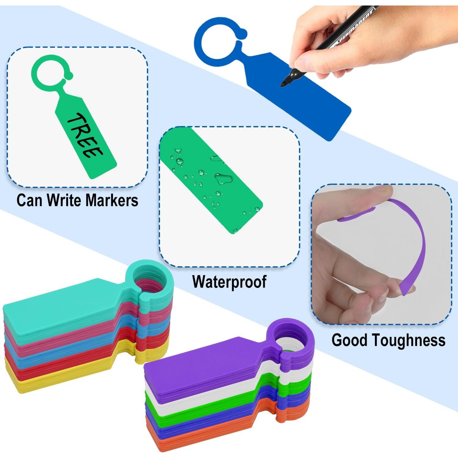 Etiquetas de Jardín Yuanling 100 Pcs Plástico Impermeable